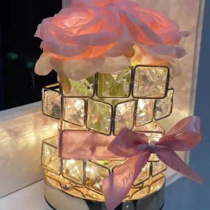 Lumière de Rose: Luxe Cube Nightlight